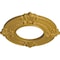 Ekena Millwork Benson Ceiling Medallion (Fits Canopies up to 4 1/8"), 9"OD x 4 1/8"ID x 5/8"P, Iridescent Gold CM09BNIGS - alternate 4